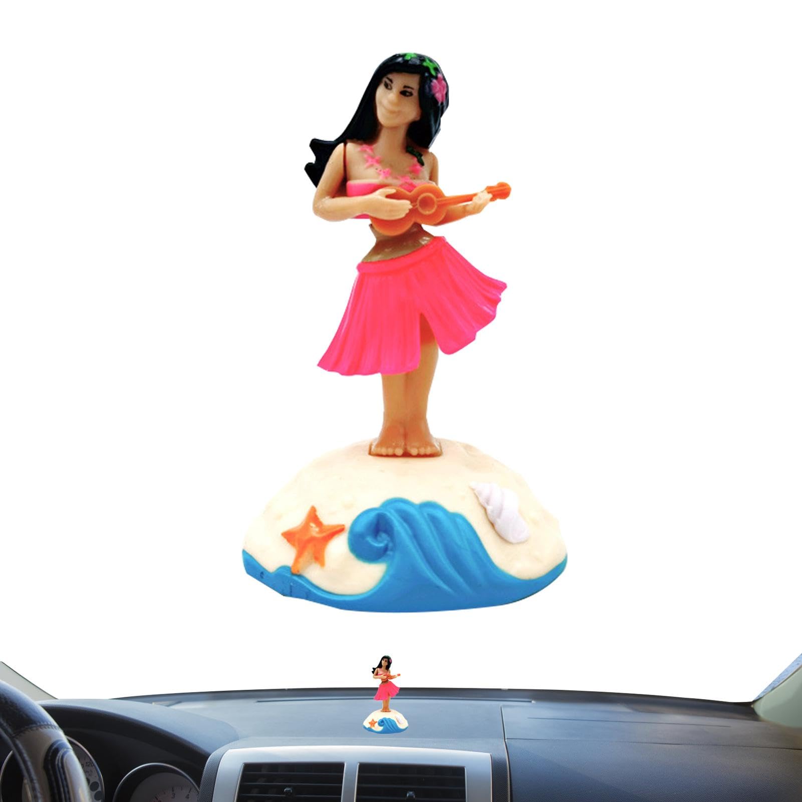 Amazon.co.jp: ハワイ ソーラー ダンシング ガール - 車のダッシュ